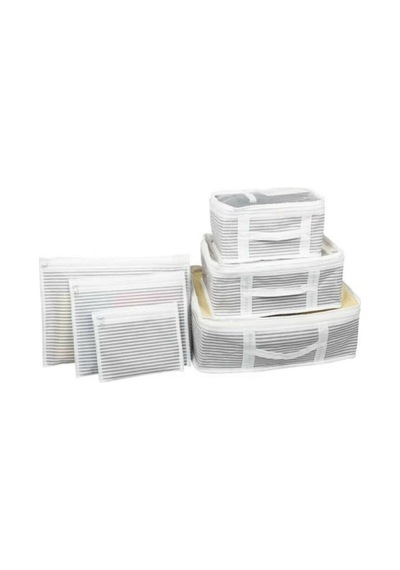 Anne Bebek Hastane Çantası Düzenleyici Organizer 6 Parça -001