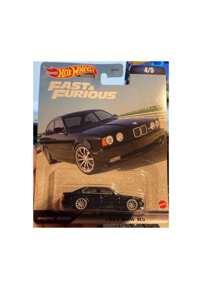 Fast Furıous 1991 Bmw M5 1:64 Ölçek Hotwheels Premium