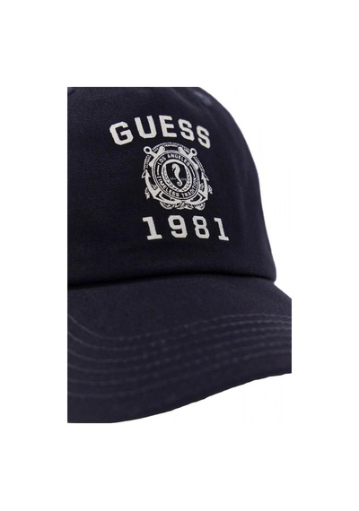 Guess Baskılı Beyzbol Erkek Lacivert Şapka M6rz08wk790-g7v2 Lacivert
