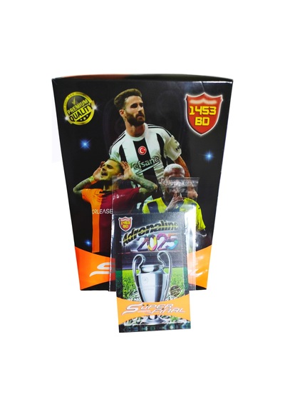2025 Yepyeni Süper Final Serisi Oyuncu Kartları Süper Final Futbolcu Kartı 200 Paket 400 Adet Kart