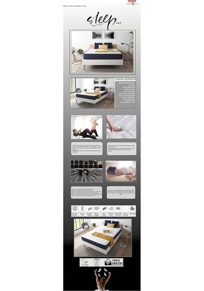 Heyner Opalin Sleep Art 90x190 Ortopedik Yaylı Yatak 90 190 Tek Kişilik Cotton Ortopedik Yatak Diğer Heyner Opalin Sleep Art 90x190 Ortopedik Yaylı Yatak 90 190 Tek Kişilik Cotton Ortopedik Yatak Diğer