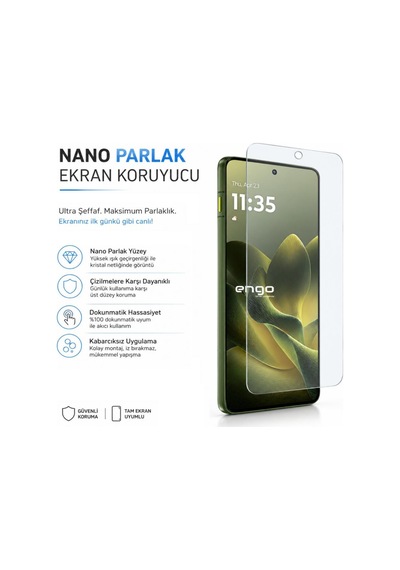 Motorola Edge 70 Ekran Koruyucu 9h Nano Parlak 6.67 İnç