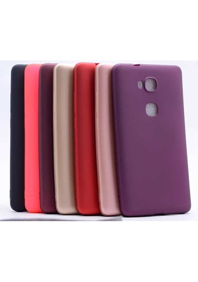 Huawei Gr5 Kılıf Zore Premier Silikon Kapak Kırmızı