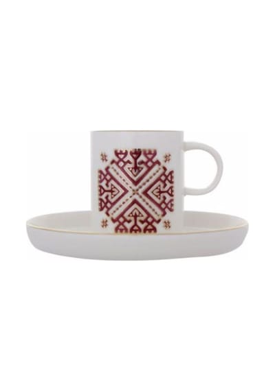 Porland Arabesque Desen6 Kahve Takımı 12 Parça 04alm006540