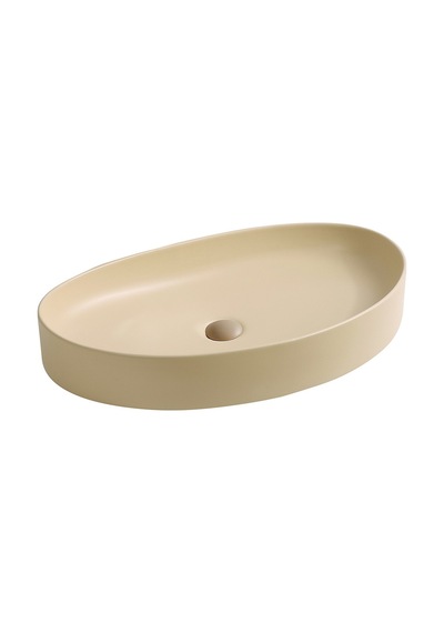 Ey-4714mk Tezgah Üstü Lavabo Mat Krem