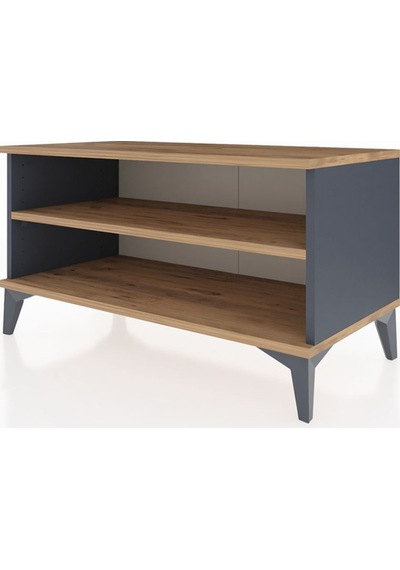 Hyperion Şifonyer Tek Raflı 88x44x48 Antrasit-çam Antrasit
