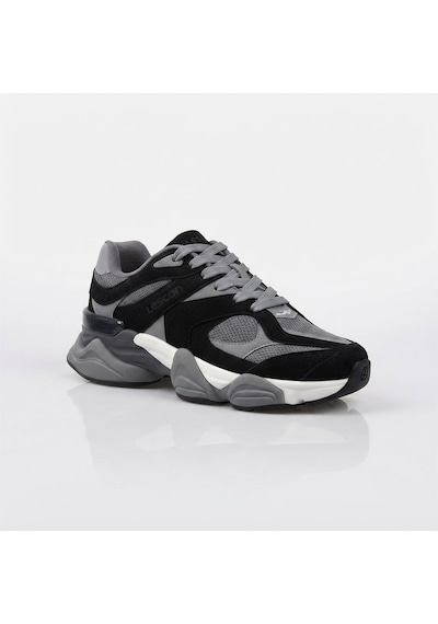 Lescon Ghost 3 Easystep Rahat Konforlu Yürüyüş Koşu Günlük Sneaker Erkek Spor Ayakkabı Füme
