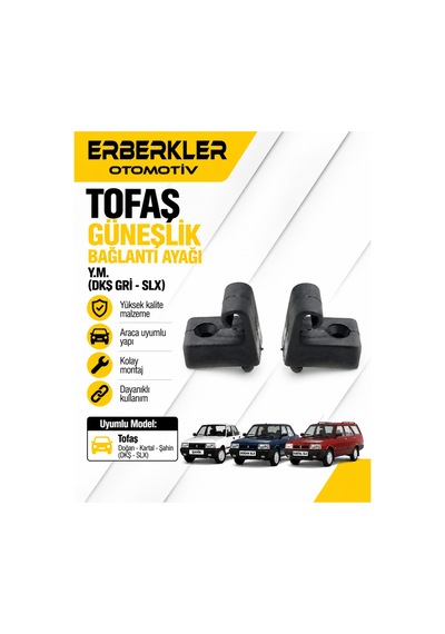 Güneşlik Bağlantı Ayağı Y.m .. Dkş Gri - Slx - Erb1895