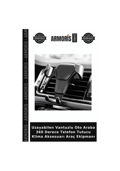 Uzayabilen Vantuzlu Oto Araba 360 Derece Telefon Tutucu Klima Aksesuarı Araç Ekipmanı