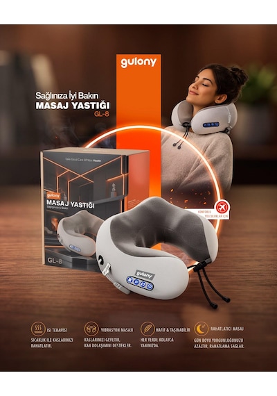 Gulony Gl-8 Masaj Yastığı
