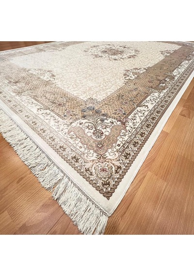 Nergis 200 X 300 İpek Halı Bej