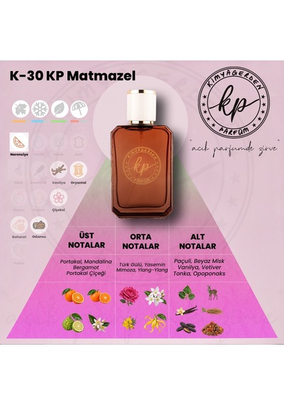 KP K-30 Kadın Parfüm EDP 50 ML