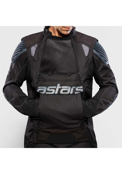 Alpinestars Halo Ds Korumalı Motosiklet Montu Siyah Siyah