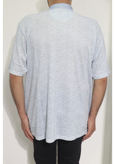 Santa Dmctekstil Erkek Desenli Klasik Kesim Rahat Kalıp Tek Cepli Polo Yaka Battal Büyük Bedenli T-shirt Koyu Mavi Santa Dmctekstil Erkek Desenli Klasik Kesim Rahat Kalıp Tek Cepli Polo Yaka Battal Büyük Bedenli T-shirt Koyu Mavi