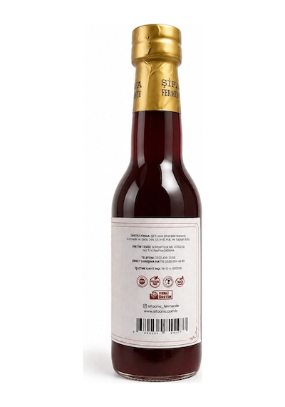 12 Adet Pancar Kvass 250ml. Cam Şişede