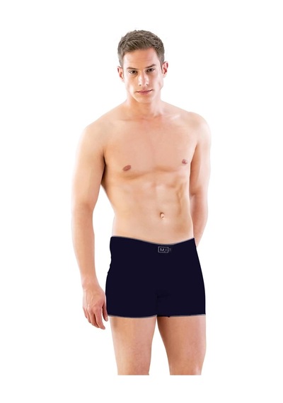 Amora Secret Lacivert Mı Emay 2108 Seamless Uzun Erkek Boxer