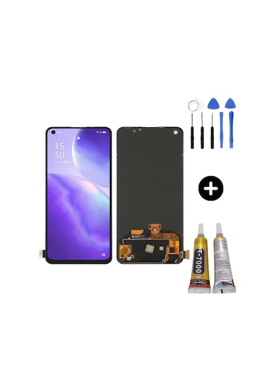 Te Oppo Reno 5 Lcd Dokunmatik Ekran + Montaj Seti