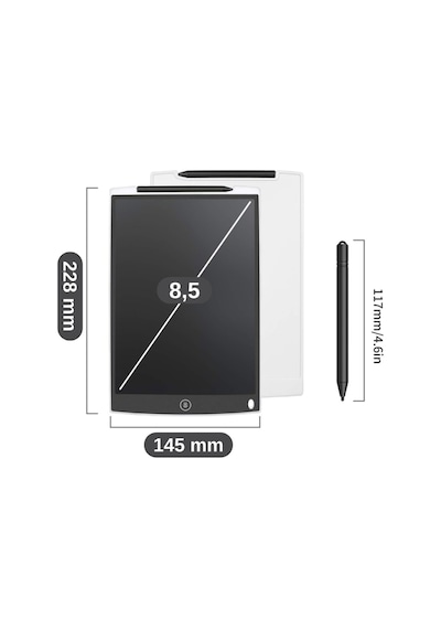 Çocuklar Için Grafik Çizim Tableti -8.5 '' Yazı Tahtası Yeşil 1 Adet