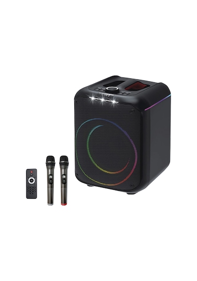 Ilkeshop Konfulon F39 25w Sürücülü Rgb Işıklı 2 Adet Mikrofonlu Bluetooth 5.3 Kablosuz Hoparlör Si