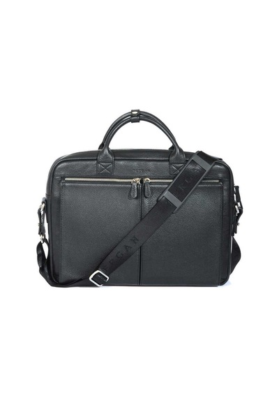 Siyah Deri Unisex Laptop Çantası - S1lc00002897-a41