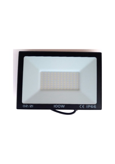 100 Watt Dış Mekan Led Projektör 100 W Tablet Projektör Beyaz