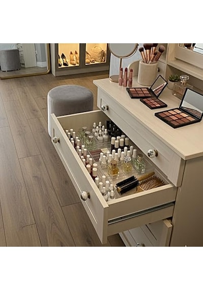 Ayrex Modüler Organizer Set Çekmece İçi Dolap İçi Düzenleyici Organizer Kristal 2'li Set Diğer