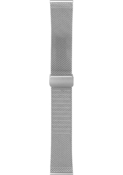 Xiaomi Amazfit Pace Uyumlu Krd-85 22mm Metal Kordon Gümüş