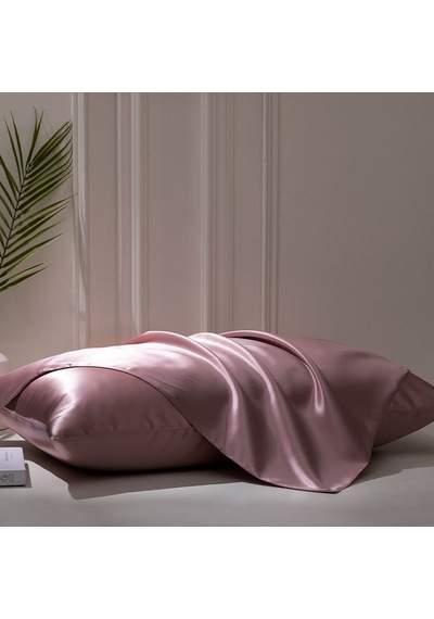 Rose Gül Kurusu Ipek Saten Yastık Kılıfı 50 X 70 1 Adet