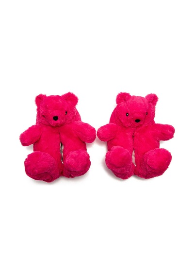 Twigy Pookie EE0564 Kadın Hayvanlı Panduf Fuşya 36/41 Fuşya