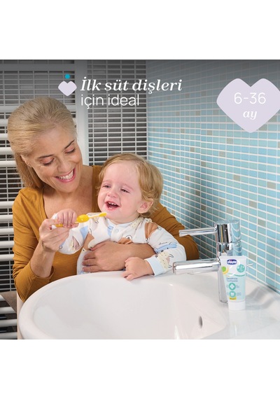 Chicco 2'li Diş Fırçası 6-36 Ay Indıgo Mustard 00012082110000