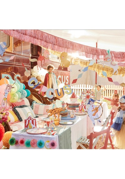 Meri Meri - Circus Party Bags - Sirk Parti Çantaları 8'li Tüm Yaşlar