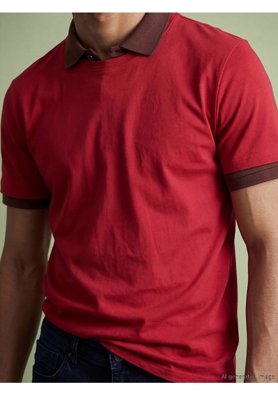 Lcwaıkıkı Classic Kırmızı %100 Pamuk Regular Fit Basic Tişört