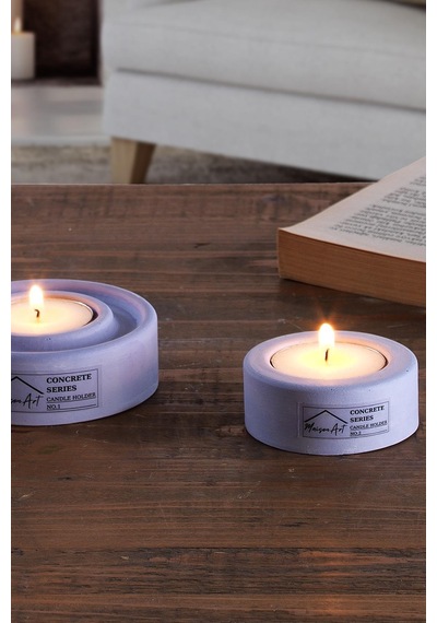 Holder 2'li Set Mumluk Tea Light Mumluk Seti Dekoratif Şamdan Mumluk 001