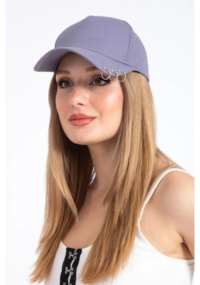 Shopiolog 3 Halkalı Piercingli Şapkaa