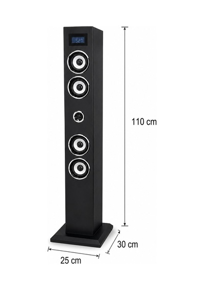 Som Tower Speaker Ohm-1608 Bluetooth Dikey Hoparlör