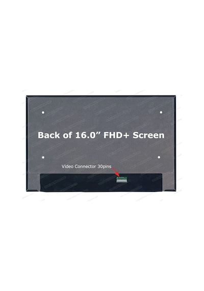 16.0 Slim 40 Pin Ips Kıvrık Düz 1920x1200 165hz Notebook Ekran