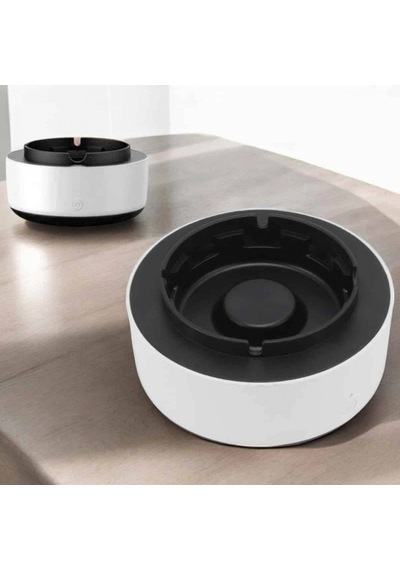 Sensörlü Elektronik Küllük Duman Ve Koku Giderici Çıkartılabilir Tepsili Pilli