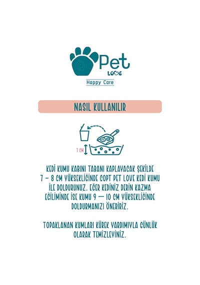Petlove Kedi Kumu Bebek Pudra Kokulu 10 Lt