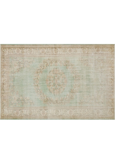 Zamansız Türk El Sanatı Eskitme Vintage Halı 175 X 259 Cm 10228