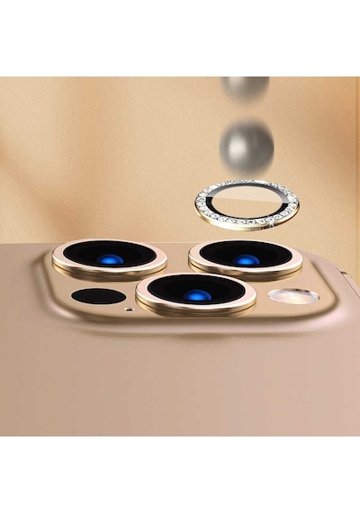 Noktaks  Apple Uyumlu  iPhone 14 Plus  Kamera Lens Koruyucu Cl-06 - Mavi