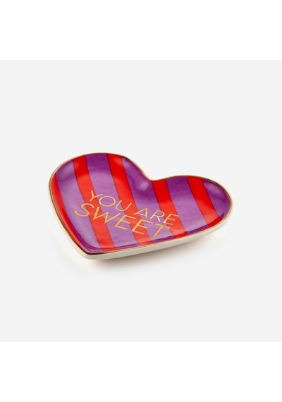Mor Porselen You Are Sweet Dekoratif Tabak 11,5x1x10 Cm
