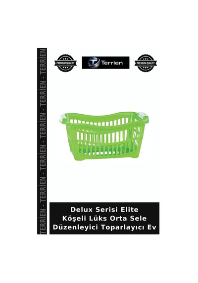 Delux Serisi Elite Köşeli Lüks Orta Sele Düzenleyici Toparlayıcı Ev Çok Renkli