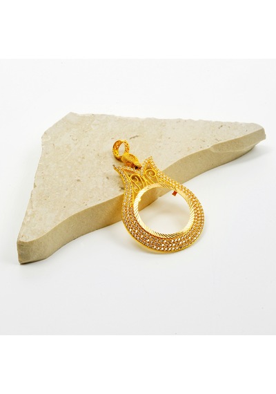 14 Ayar Lale Yarım Altın Çerçevesi