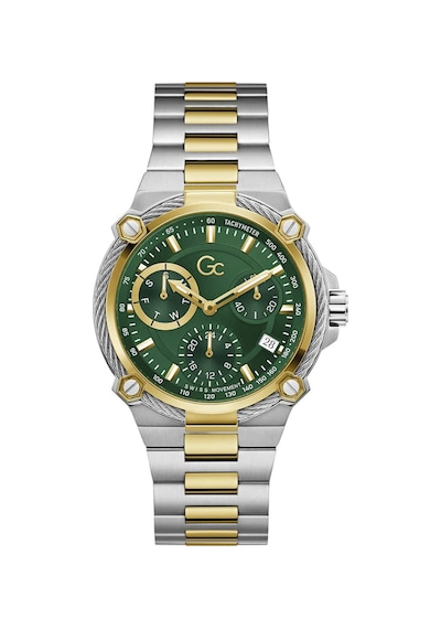 Gc Gcy24022g9m Erkek Kol Saati Altın - Gri