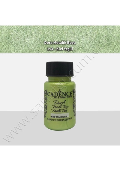 Cadence Dora Metalik Boya 50 Ml. 194 Kivi Yeşil