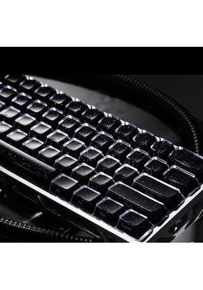 Mekanik Klavye Crystal Jelly Keycap -136 Tuşlu Yarı Saydam Oem Rgb Tuş Takımı