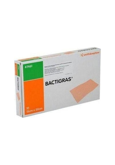 Bactigras Yanık Yara Bandı 15 CM x 20 CM 10'lu