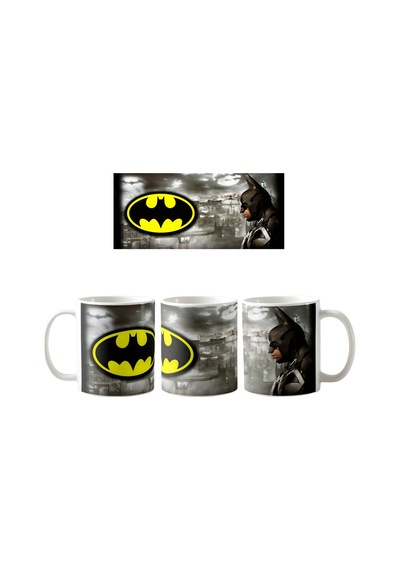 Batman Kupa Bardak Tek Adet K011 Çok Renkli