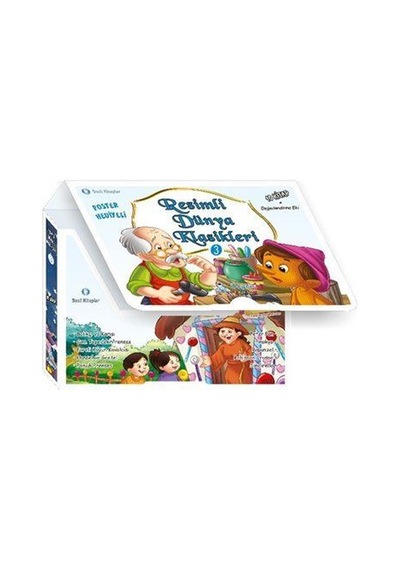 Resimli Dünya Klasikleri 3 Mavi Seri Kutulu 10 Kitap / Kolektif