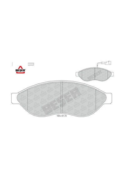 Ön Fren Balatasi Boxer 2.2 Hdi 3.0 Hdi 06-